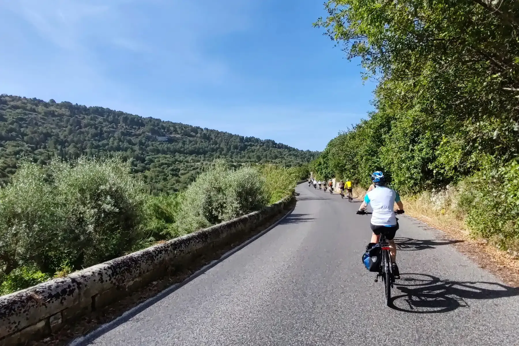 Gravel linea percorso