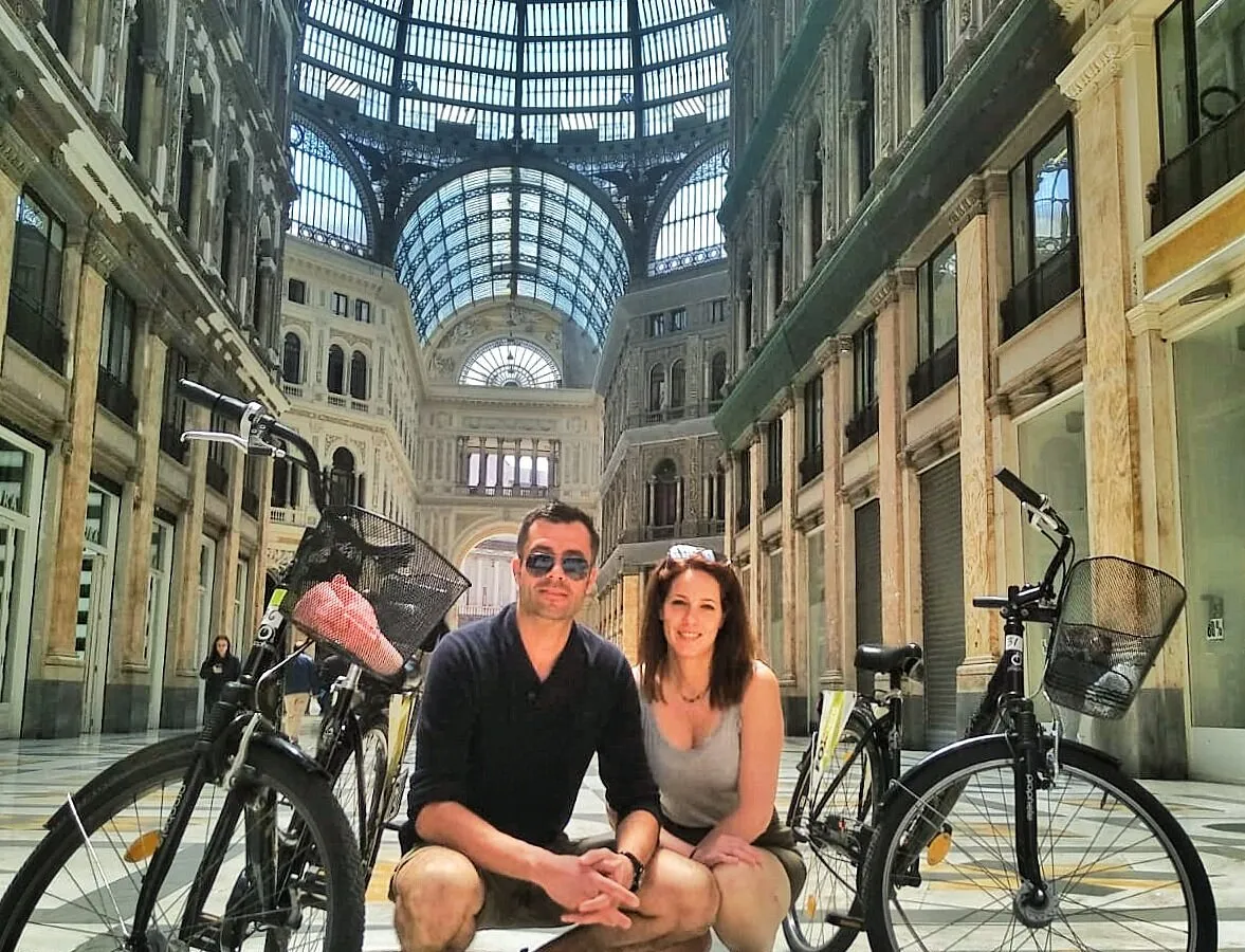 Uscita family in bici